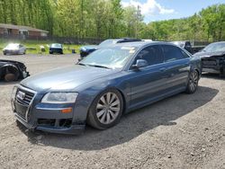 Salvage cars for sale at Finksburg, MD auction: 2009 Audi A8 L Quattro