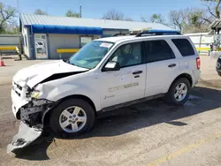 Salvage cars for sale from Copart Wichita, KS: 2011 Ford Escape Hybrid