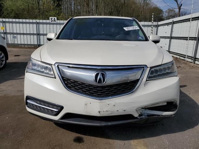 2015 Acura MDX Technology