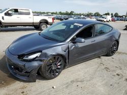 Salvage cars for sale from Copart Sikeston, MO: 2023 Tesla Model 3