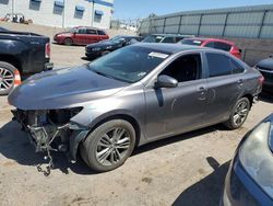 Toyota salvage cars for sale: 2017 Toyota Camry LE