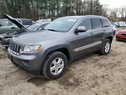 Salvage cars for sale at North Billerica, MA auction: 2012 Jeep Grand Cherokee Laredo