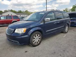 Salvage cars for sale from Copart York Haven, PA: 2012 Chrysler Town & Country Touring L