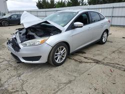 Salvage cars for sale from Copart Windsor, NJ: 2016 Ford Focus SE