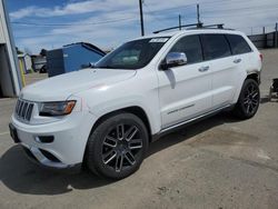 Salvage cars for sale at Nampa, ID auction: 2015 Jeep Grand Cherokee Summit