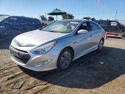Salvage cars for sale at San Diego, CA auction: 2014 Hyundai Sonata Hybrid