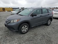 Salvage cars for sale at Mentone, CA auction: 2012 Honda CR-V LX