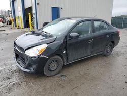 Salvage cars for sale at Duryea, PA auction: 2019 Mitsubishi Mirage G4 ES