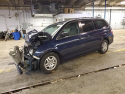 Salvage cars for sale at Wheeling, IL auction: 2007 Honda Odyssey EXL