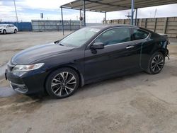Salvage cars for sale at Anthony, TX auction: 2016 Honda Accord EXL