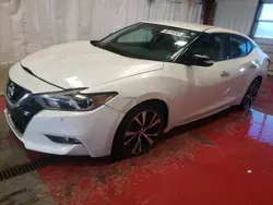 Nissan salvage cars for sale: 2018 Nissan Maxima 3.5S