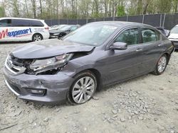 Salvage cars for sale at Waldorf, MD auction: 2015 Honda Accord EXL