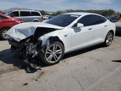 Salvage cars for sale at Las Vegas, NV auction: 2015 Tesla Model S