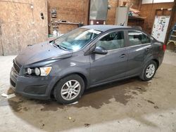 Salvage cars for sale from Copart Ebensburg, PA: 2012 Chevrolet Sonic LT