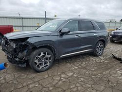 Salvage cars for sale at Dyer, IN auction: 2022 Hyundai Palisade Calligraphy