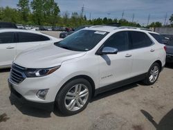 Salvage cars for sale at Bridgeton, MO auction: 2021 Chevrolet Equinox Premier