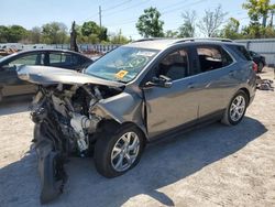Salvage cars for sale from Copart Riverview, FL: 2018 Chevrolet Equinox Premier