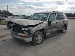 Salvage cars for sale from Copart Orlando, FL: 2002 Chevrolet Tahoe K1500