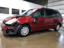 Salvage cars for sale from Copart Blaine, MN: 2009 Toyota Sienna CE