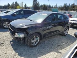 Salvage cars for sale at Graham, WA auction: 2021 Hyundai Kona SE