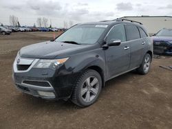 Salvage cars for sale at Rocky View County, AB auction: 2013 Acura MDX Advance