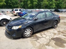 Salvage cars for sale at auction: 2012 Toyota Corolla Base