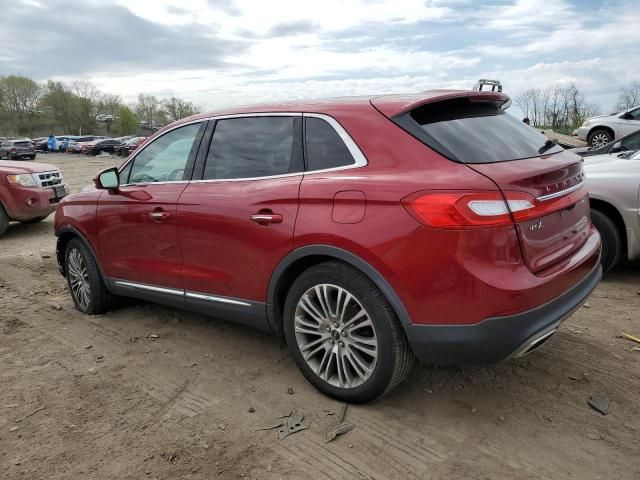 2016 Lincoln MKX Reserve