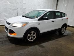 Salvage cars for sale from Copart Windsor, NJ: 2016 Ford Escape S