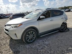 Toyota Rav4 Limited salvage cars for sale: 2017 Toyota Rav4 Limited