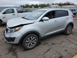 Salvage cars for sale from Copart Pennsburg, PA: 2016 KIA Sportage LX