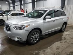 Salvage cars for sale at Ham Lake, MN auction: 2014 Infiniti QX60