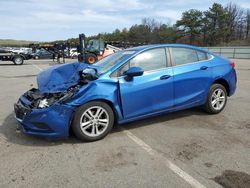 Salvage cars for sale from Copart Brookhaven, NY: 2017 Chevrolet Cruze LT