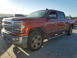 Salvage cars for sale at Grand Prairie, TX auction: 2015 Chevrolet Silverado C1500 LTZ