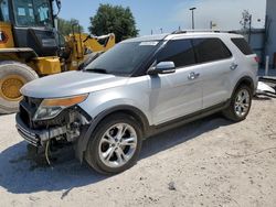 Salvage cars for sale from Copart Apopka, FL: 2014 Ford Explorer Limited
