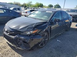 Salvage cars for sale at Sacramento, CA auction: 2018 Toyota Camry XSE