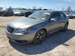 Salvage cars for sale at Central Square, NY auction: 2012 Chrysler 200 S