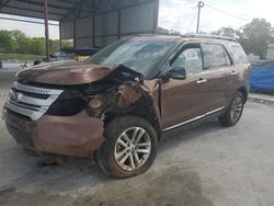 Salvage cars for sale at Cartersville, GA auction: 2012 Ford Explorer XLT