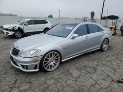 Salvage cars for sale at Van Nuys, CA auction: 2009 Mercedes-Benz S 63 AMG