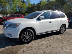 Salvage cars for sale from Copart Austell, GA: 2014 Nissan Pathfinder S