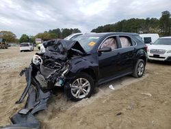 Salvage cars for sale at Seaford, DE auction: 2013 Chevrolet Equinox LS