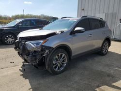 Salvage cars for sale at Windsor, NJ auction: 2018 Toyota Rav4 HV Limited