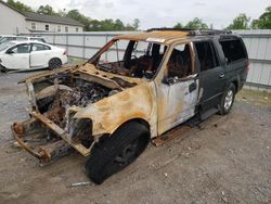 Salvage cars for sale at York Haven, PA auction: 2009 Ford Expedition EL XLT