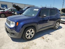 Salvage cars for sale from Copart Haslet, TX: 2016 Jeep Renegade Limited