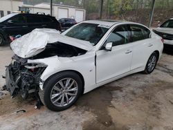 Salvage cars for sale from Copart Hueytown, AL: 2014 Infiniti Q50 Base