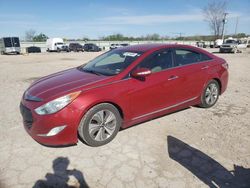 Salvage cars for sale at Kansas City, KS auction: 2013 Hyundai Sonata Hybrid