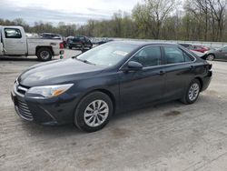 Salvage cars for sale from Copart Ellwood City, PA: 2016 Toyota Camry LE