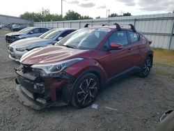 Salvage cars for sale at Sacramento, CA auction: 2018 Toyota C-HR XLE