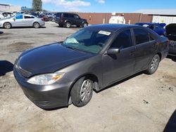 Toyota salvage cars for sale: 2002 Toyota Camry LE