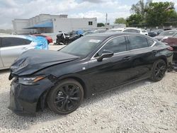 Salvage cars for sale from Copart Opa Locka, FL: 2022 Lexus ES 350 Base