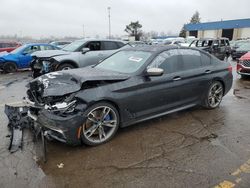 BMW salvage cars for sale: 2018 BMW M550XI